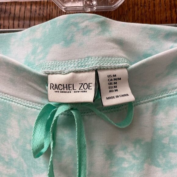 RACHEL Zoe Super Soft Sea Green TIE‎ DYE JOGGERS - Picture 6 of 9